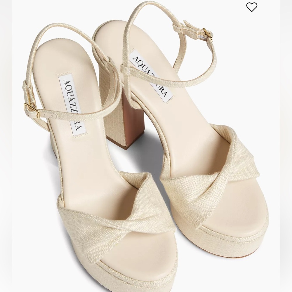 Aquazzura Twist 120MM Sandal Plateau